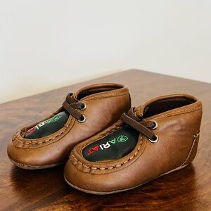 Ariat Kids Brown Moccasin Shoes